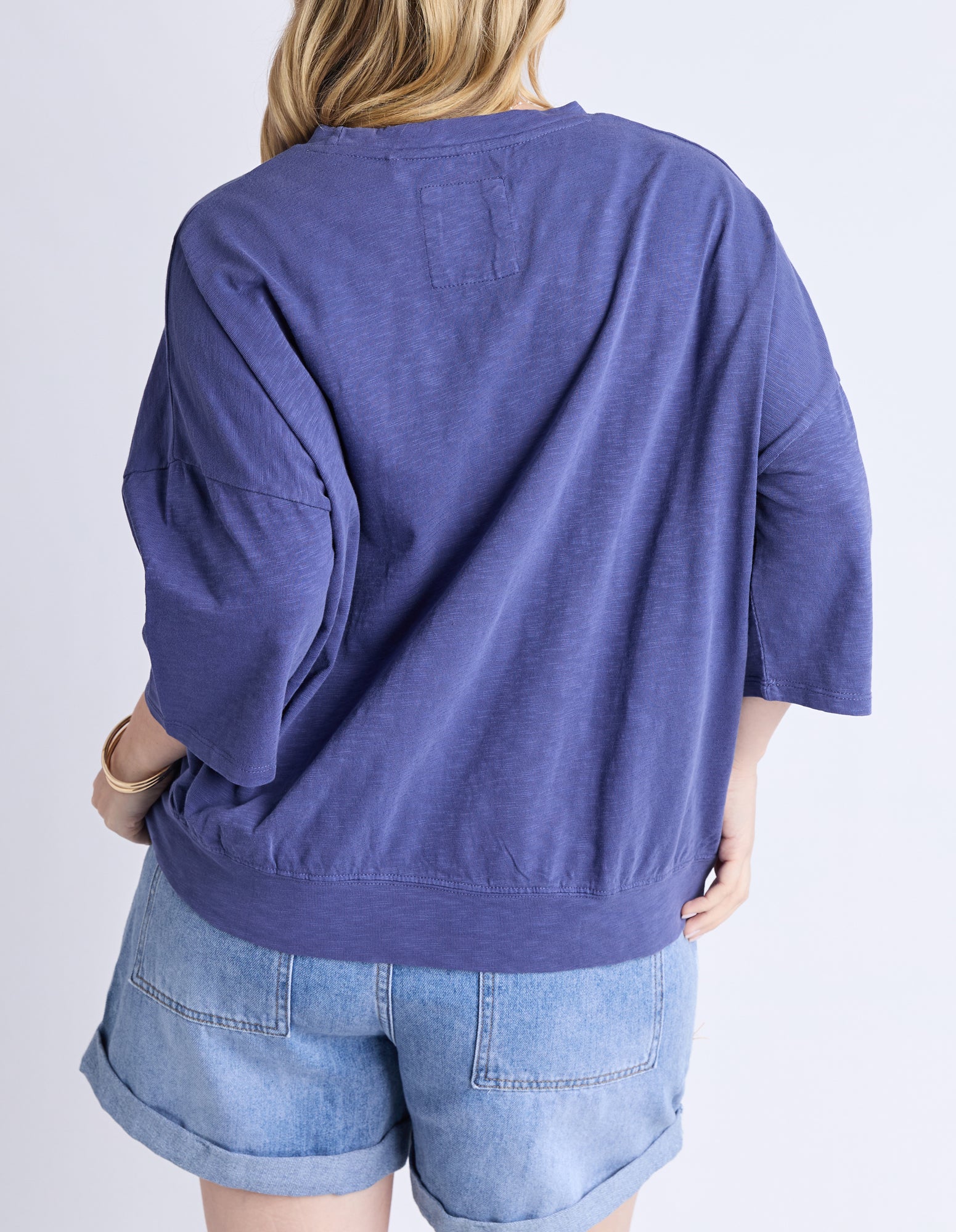 Mazie Sweat Vintage Blue