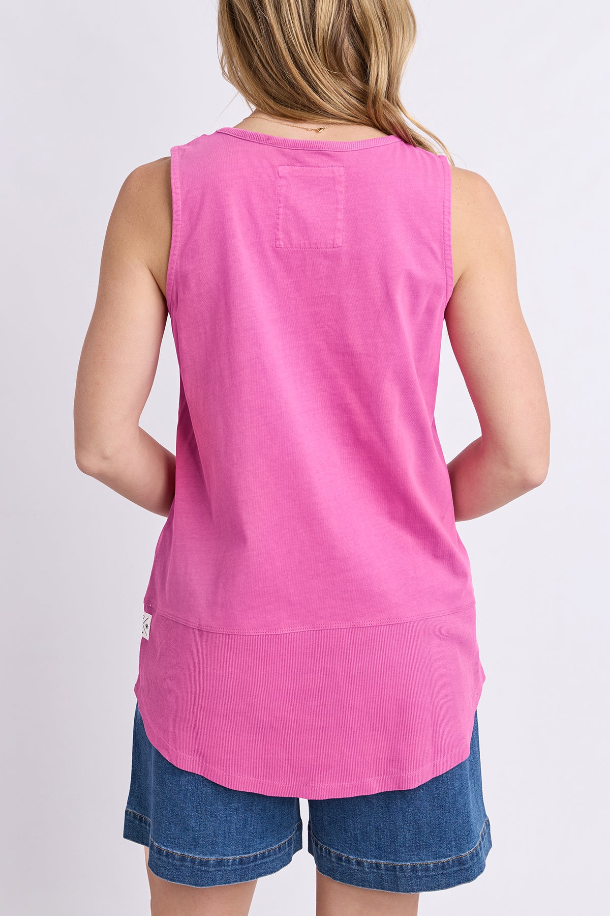 Rib Tank Magenta