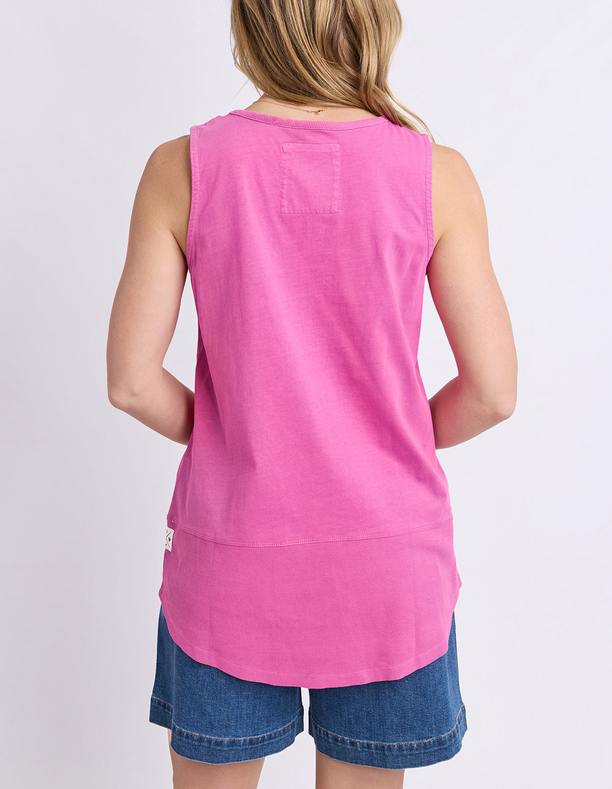 Rib Tank Magenta