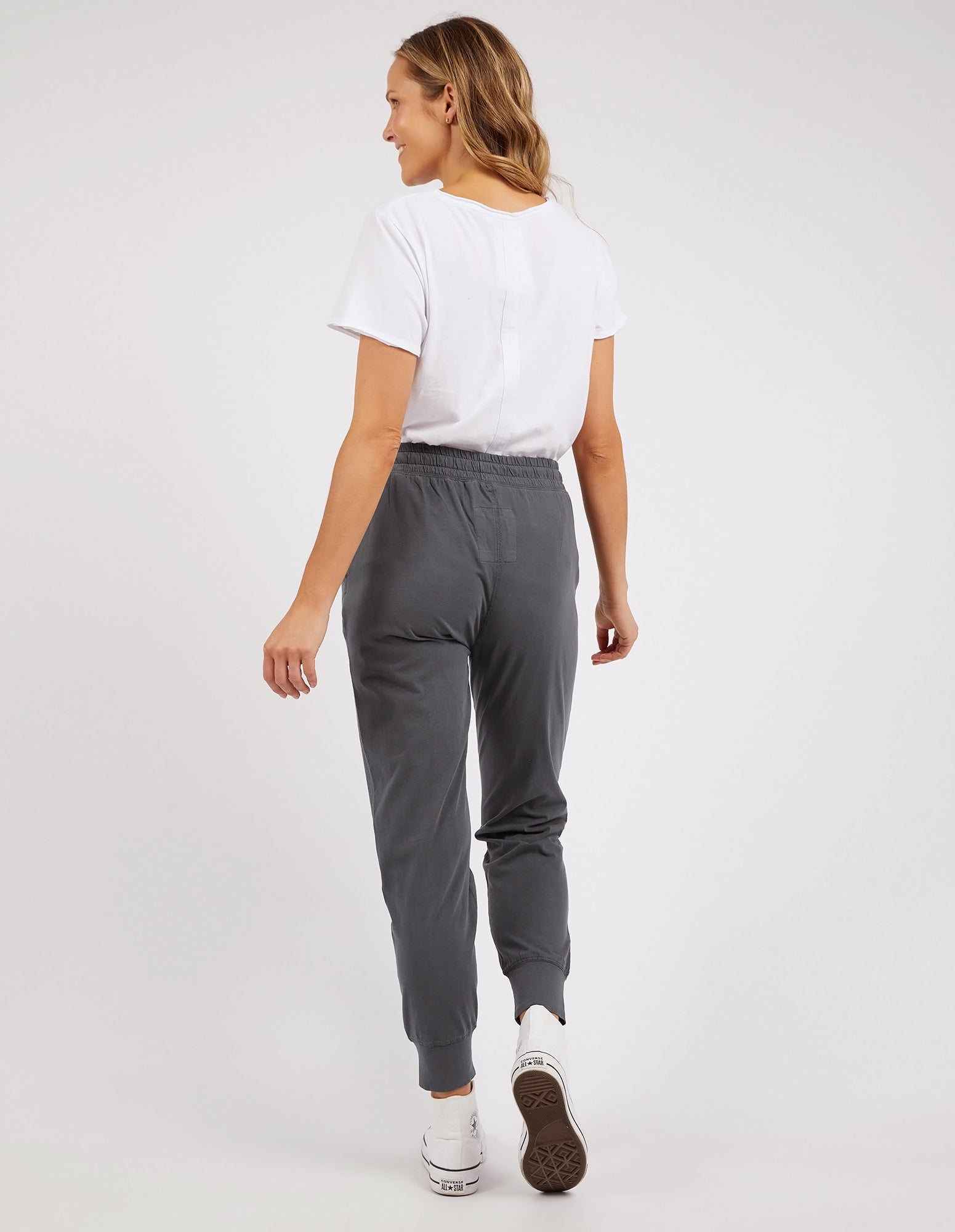 Wash Out Lounge Pant Charcoal