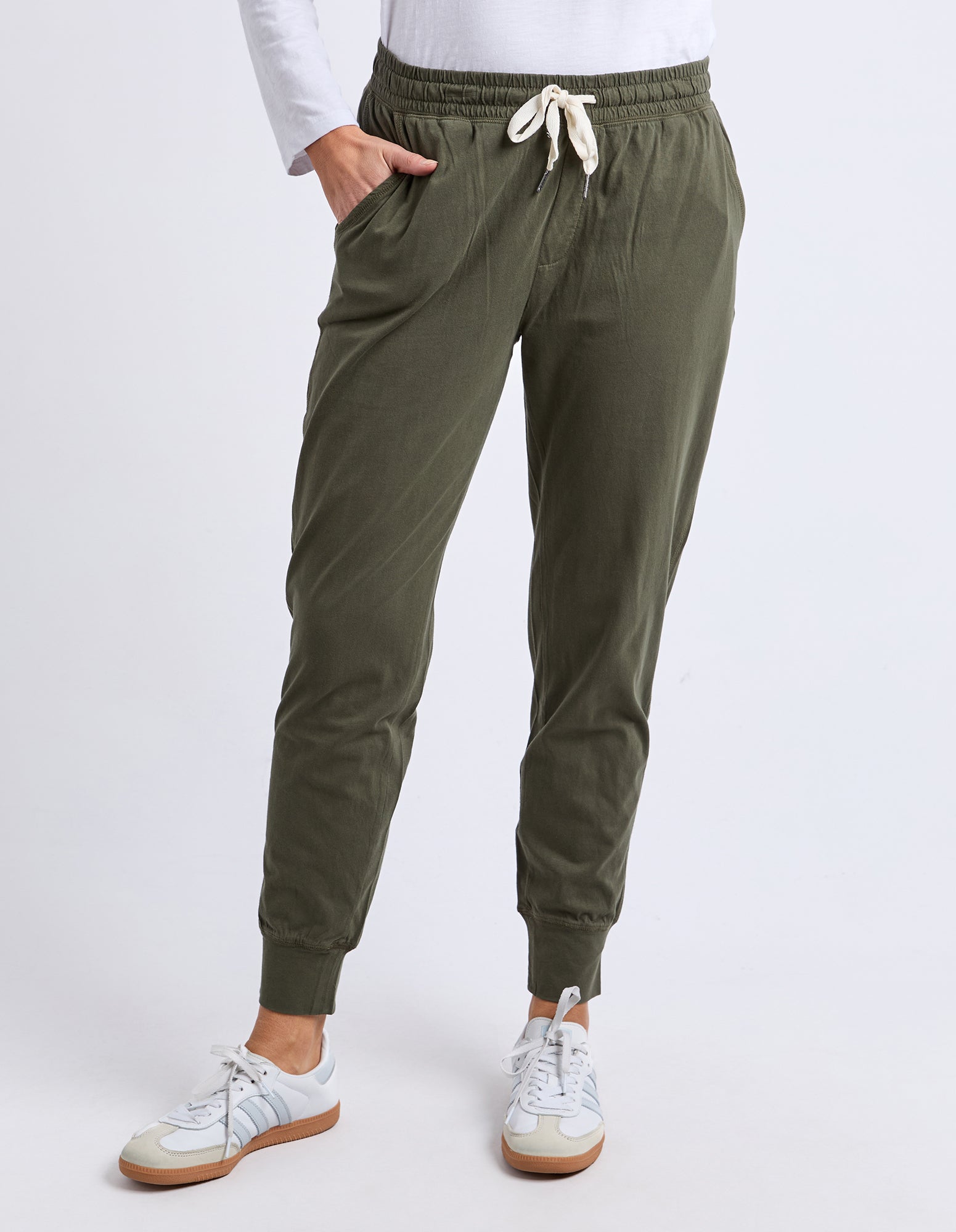 Wash Out Lounge Pant Khaki