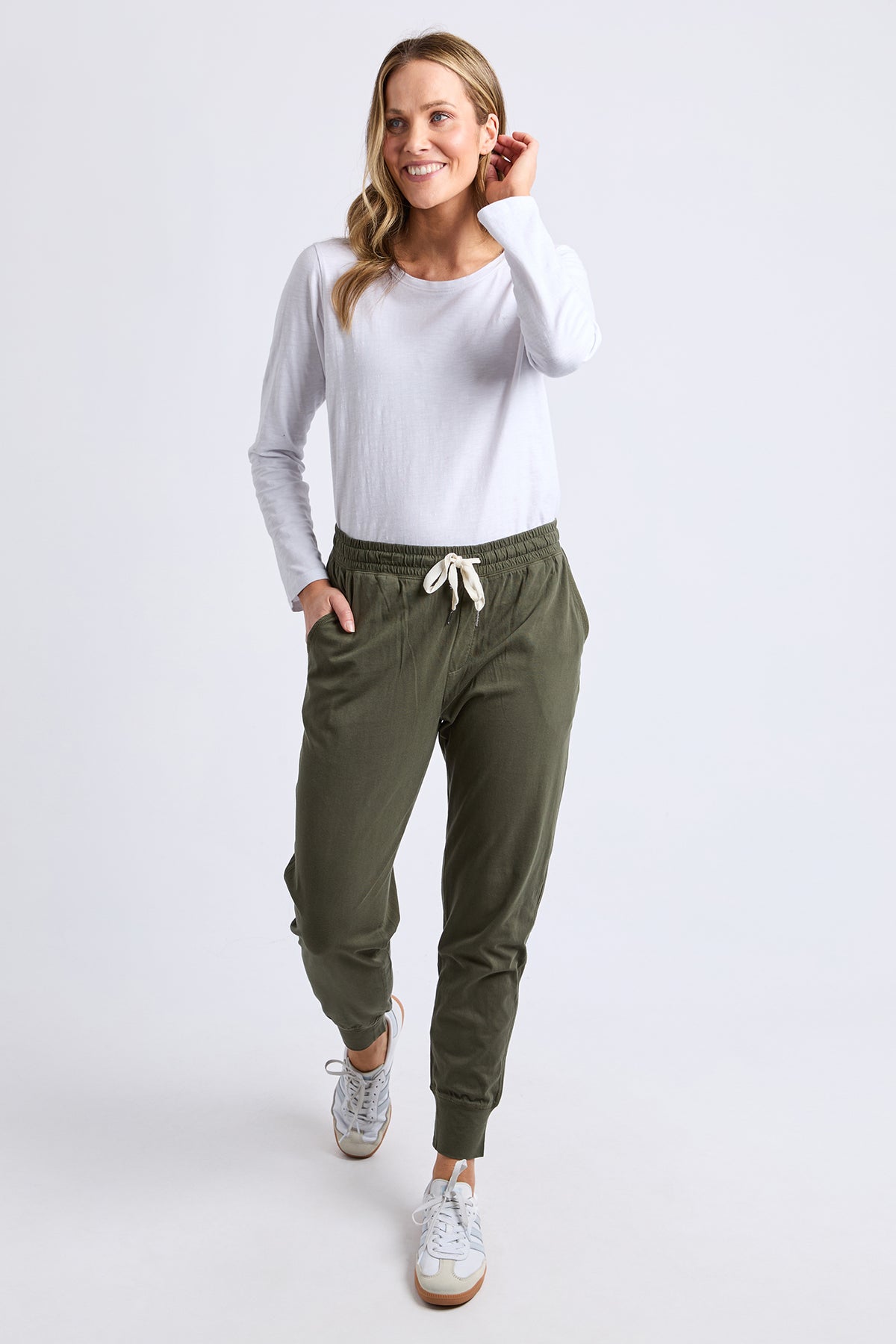 Wash Out Lounge Pant Khaki