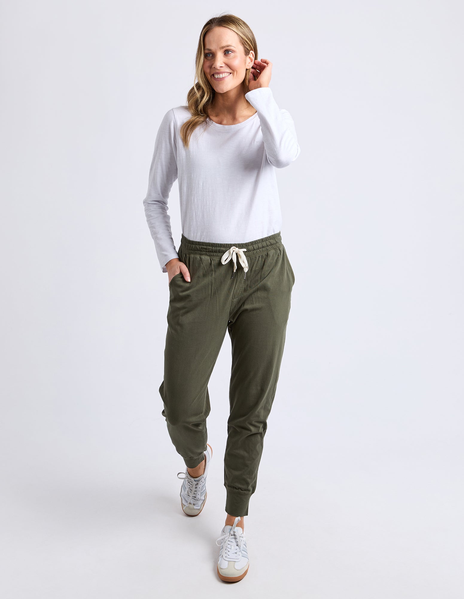 Wash Out Lounge Pant Khaki