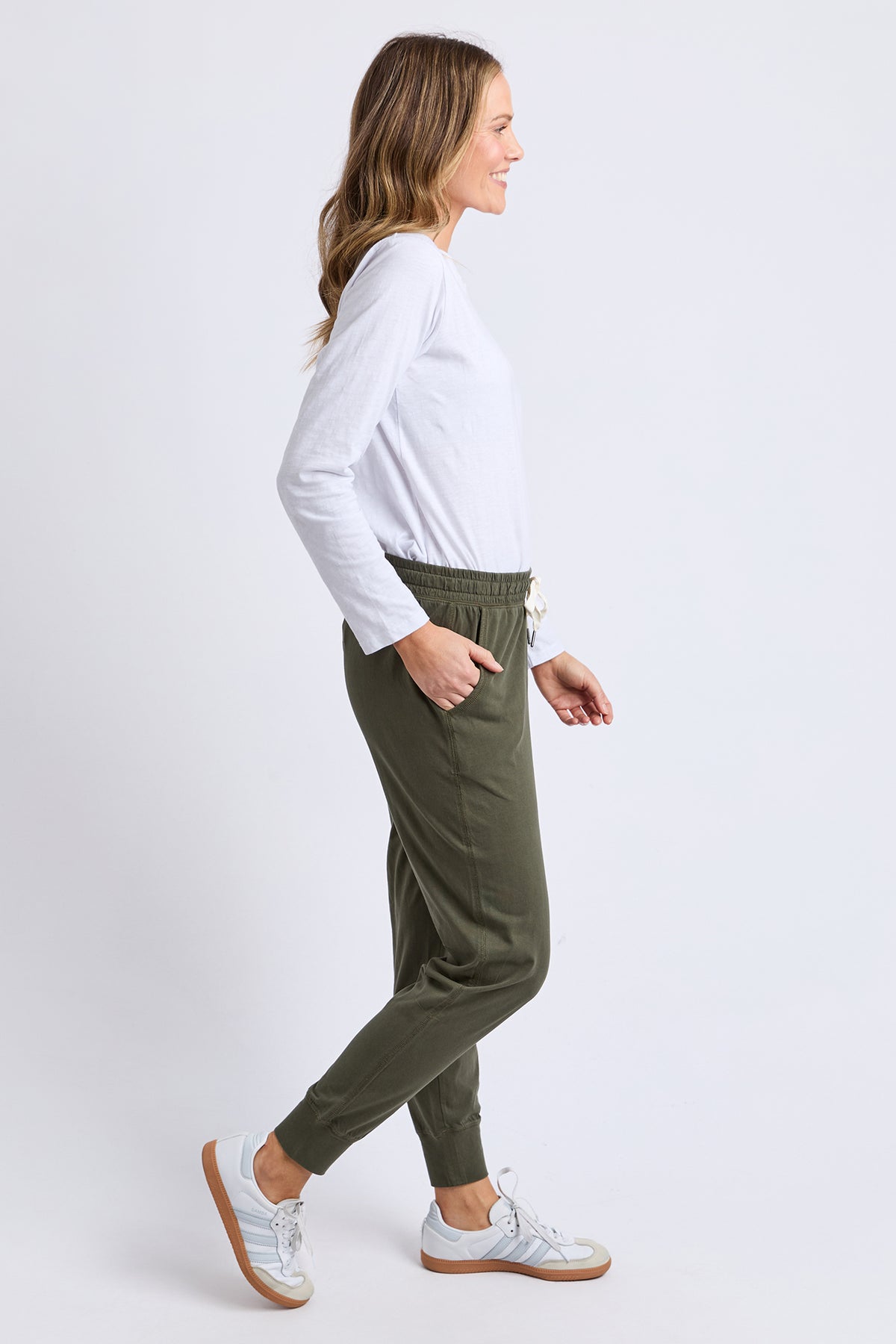 Wash Out Lounge Pant Khaki