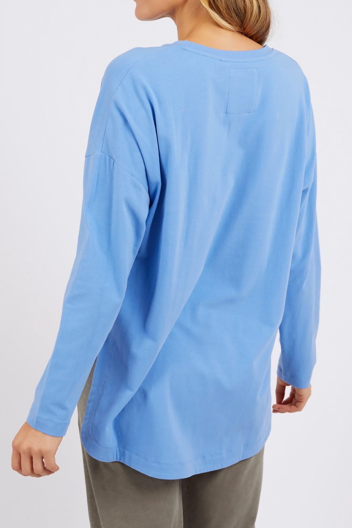 Society Long Sleeve Cerulean Blue