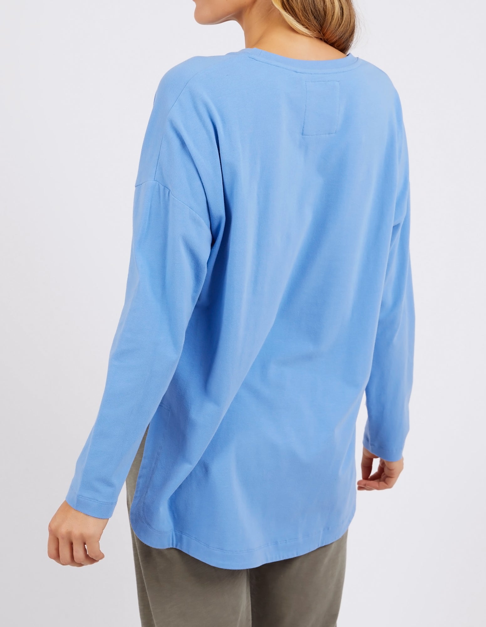 Society Long Sleeve Cerulean Blue