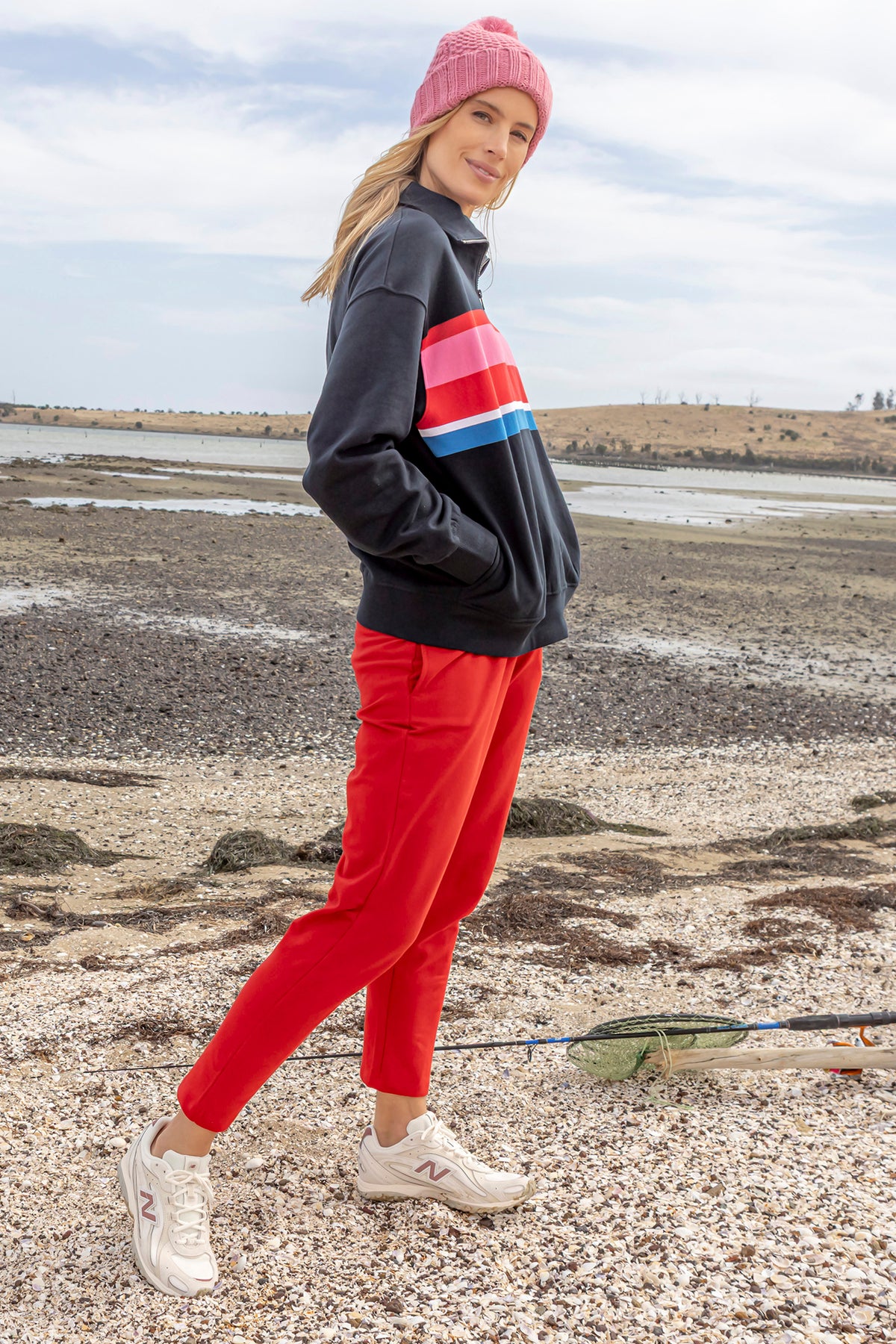 The Lobby Pant Cranberry