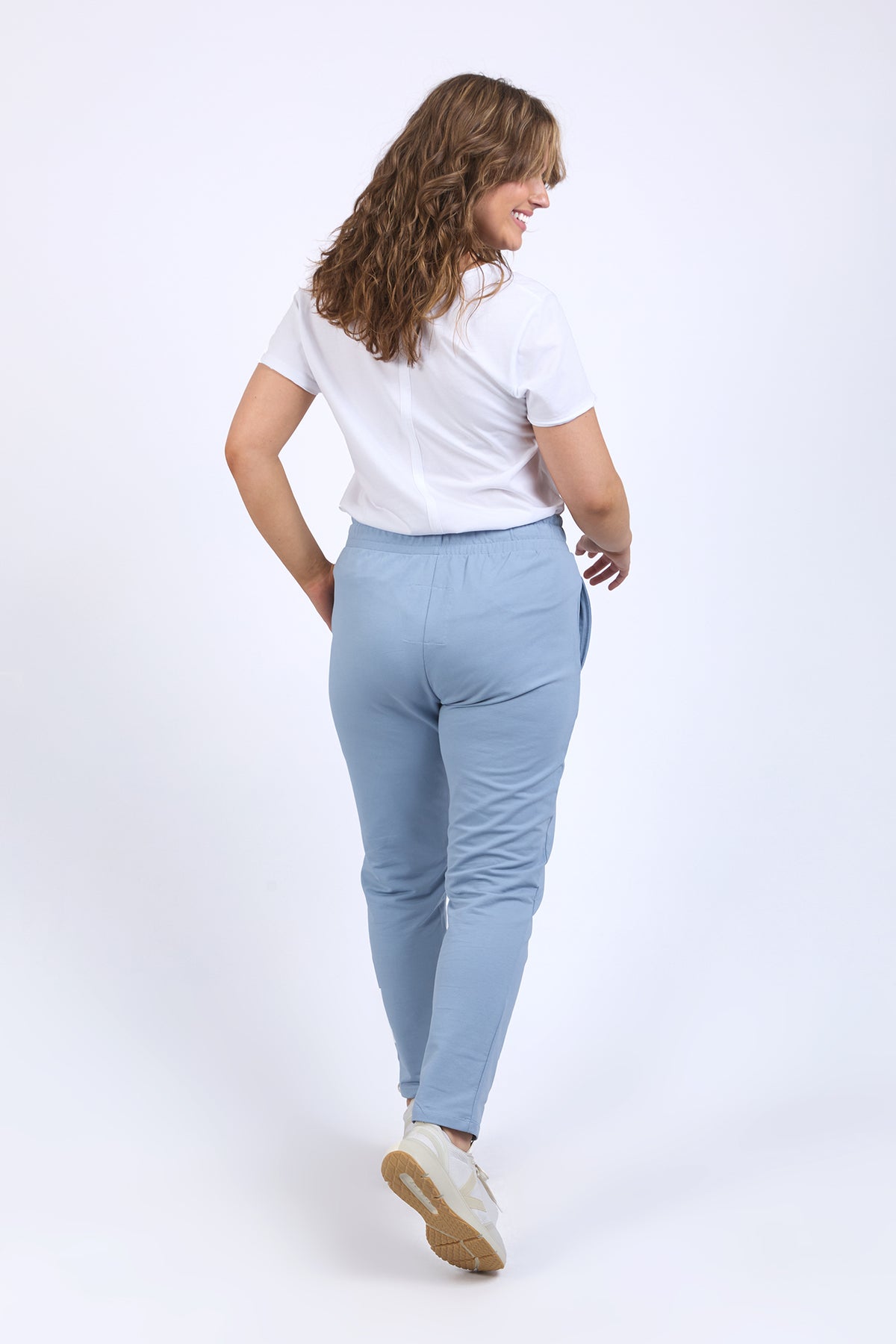 The Lobby Pant Steel Blue