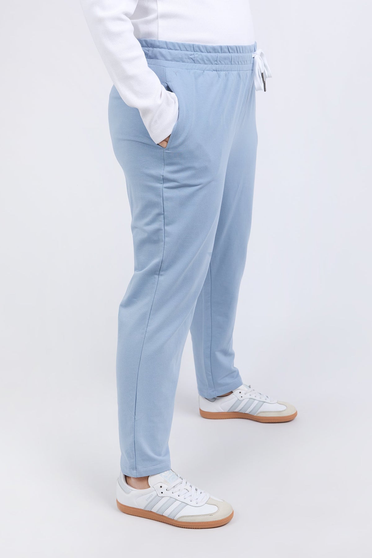The Lobby Pant Steel Blue