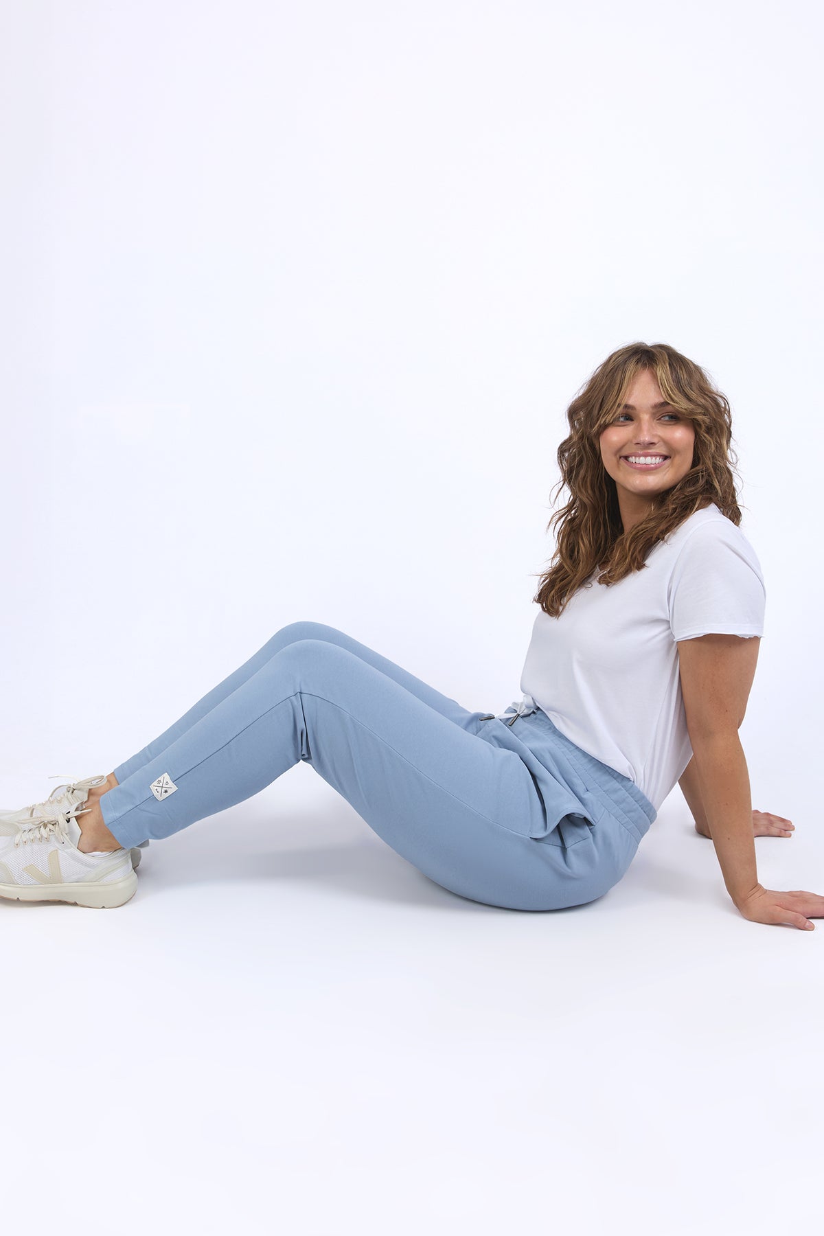 The Lobby Pant Steel Blue