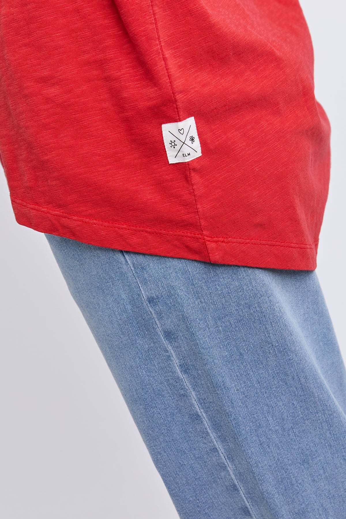 Annie 3/4 Sleeve Tee Cranberry