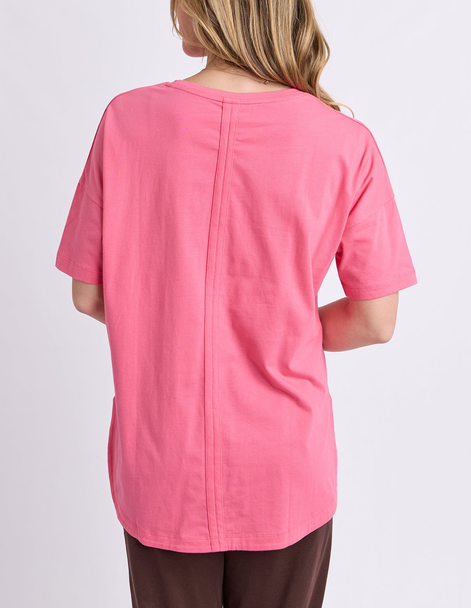 Society Short Sleeve Tee Pink Lemonade