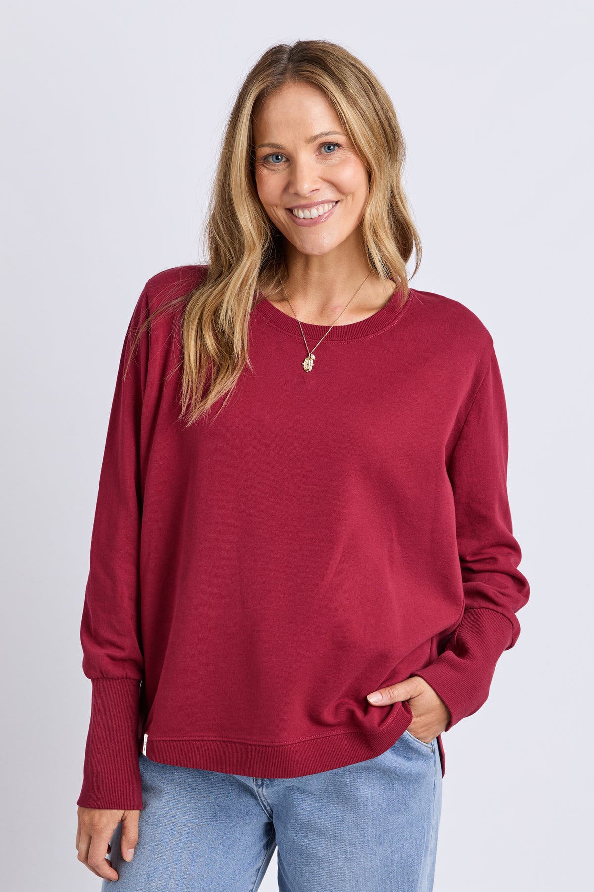 Divine Crew Maroon