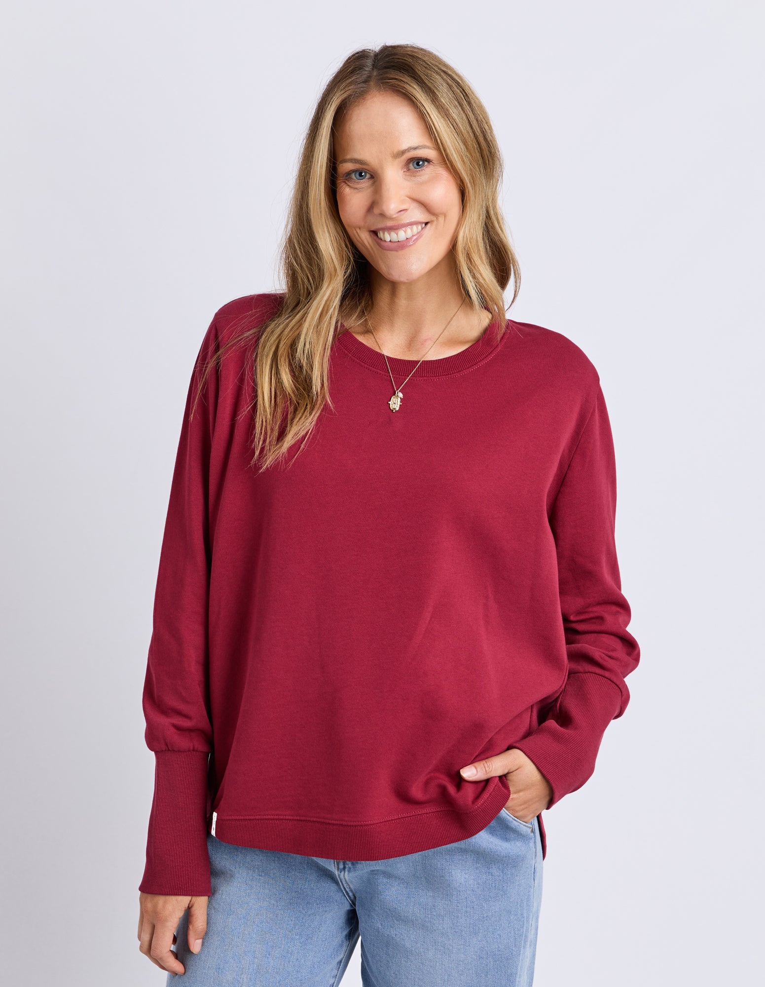Divine Crew Maroon