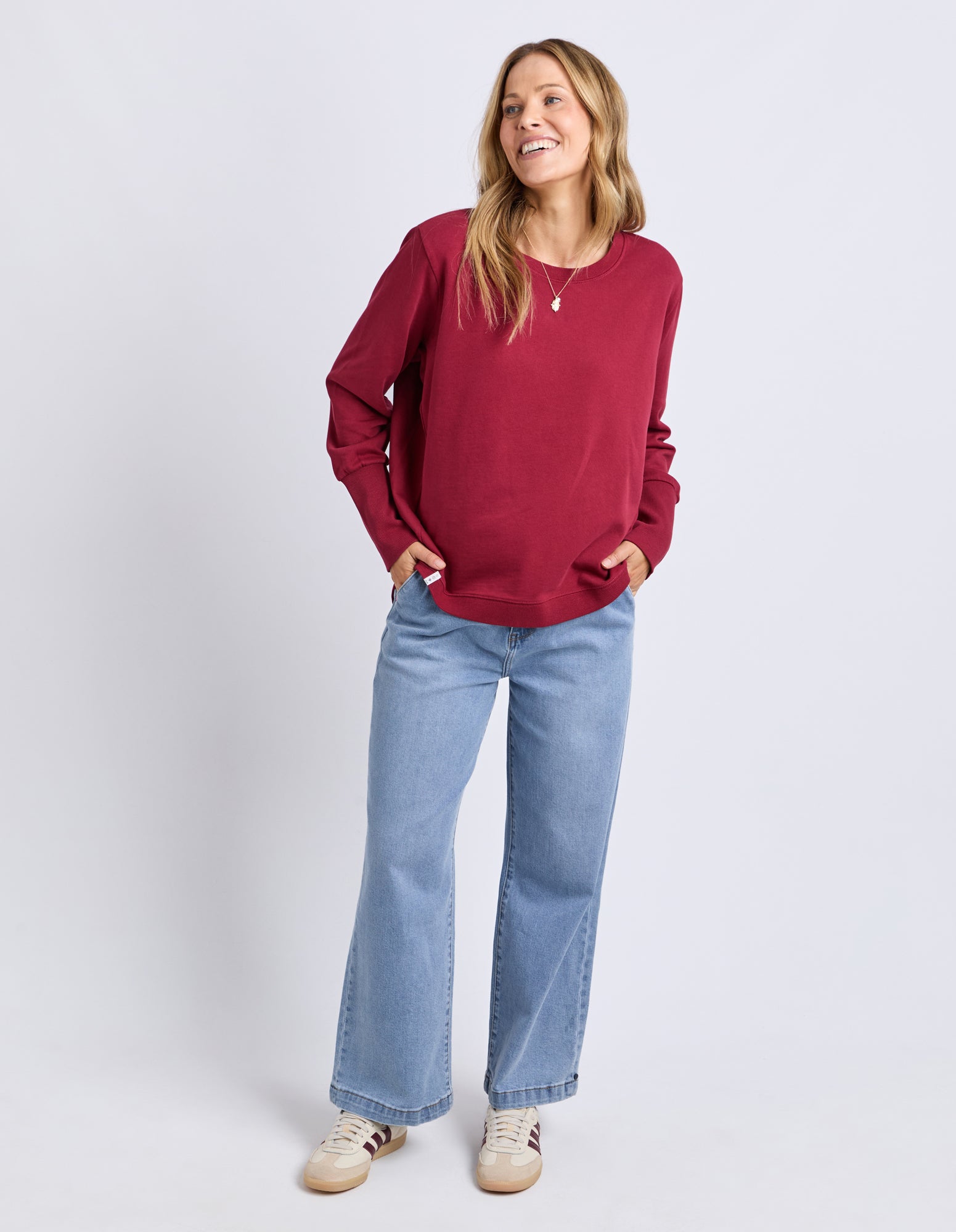 Divine Crew Maroon