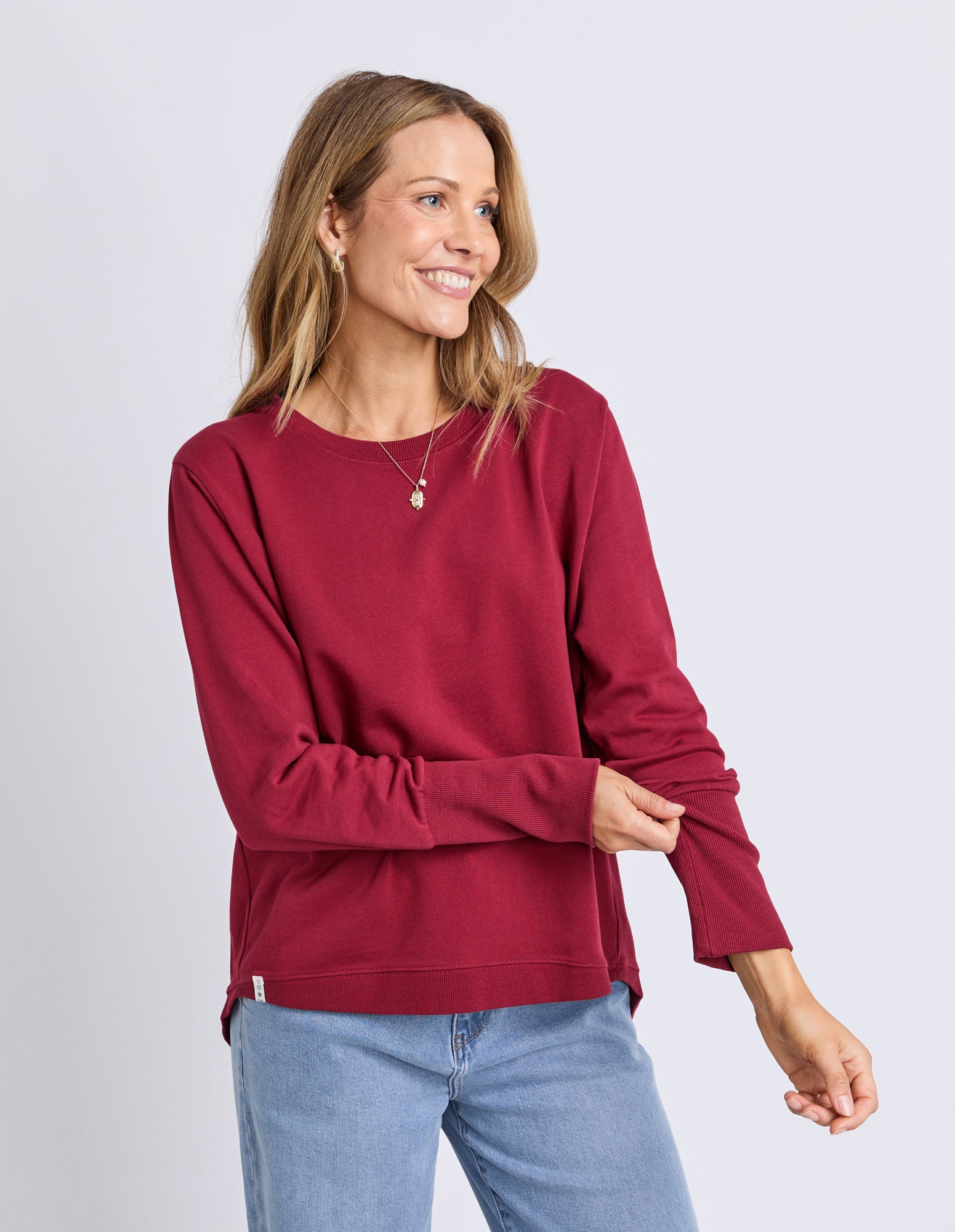 Divine Crew Maroon