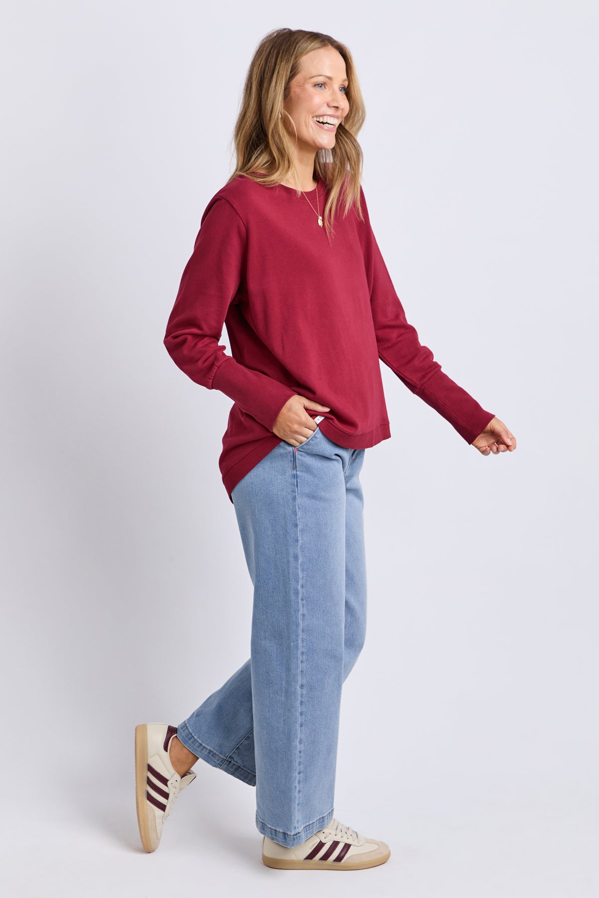 Divine Crew Maroon