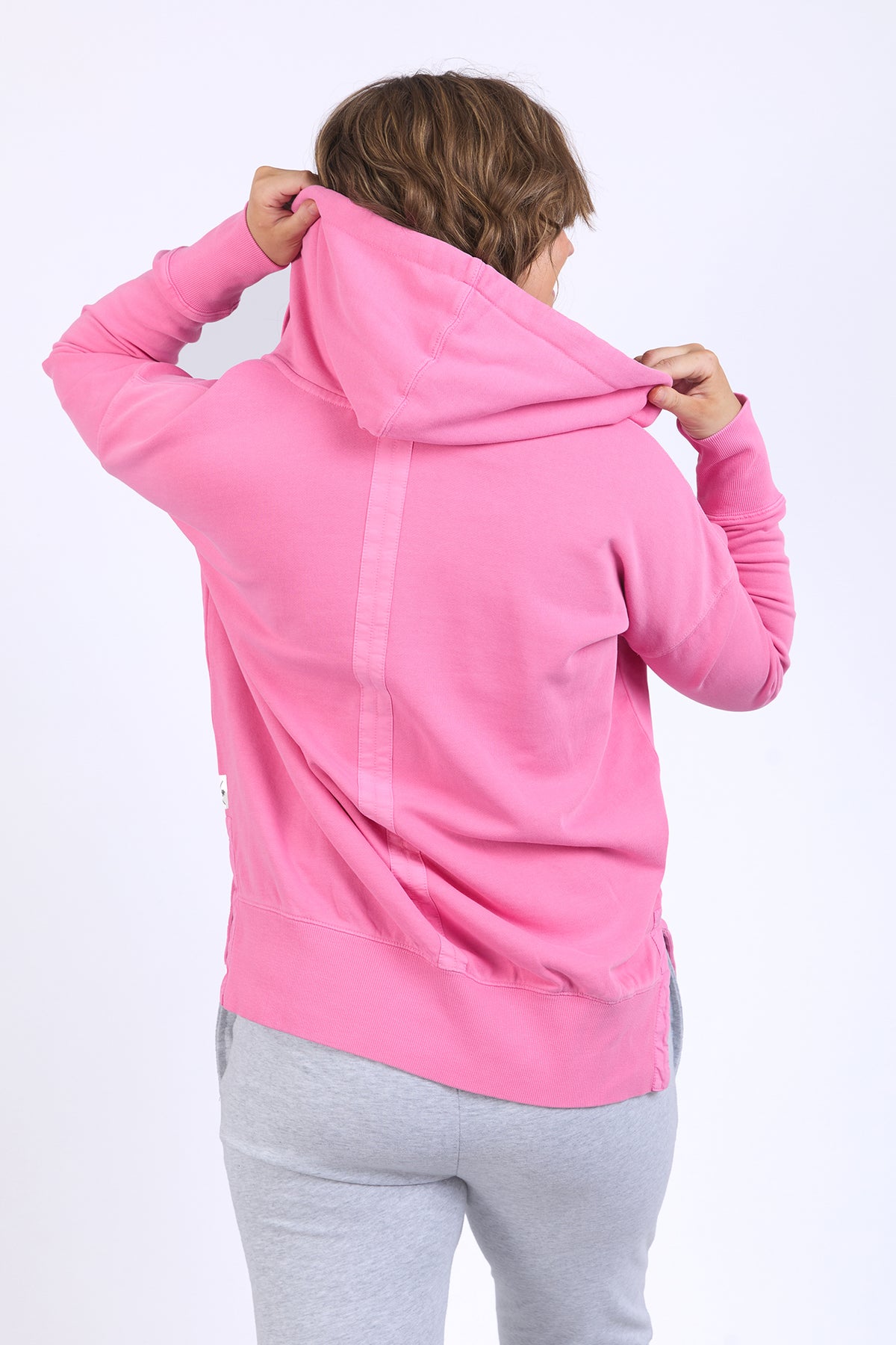Paris Hoodie Pink Geranium