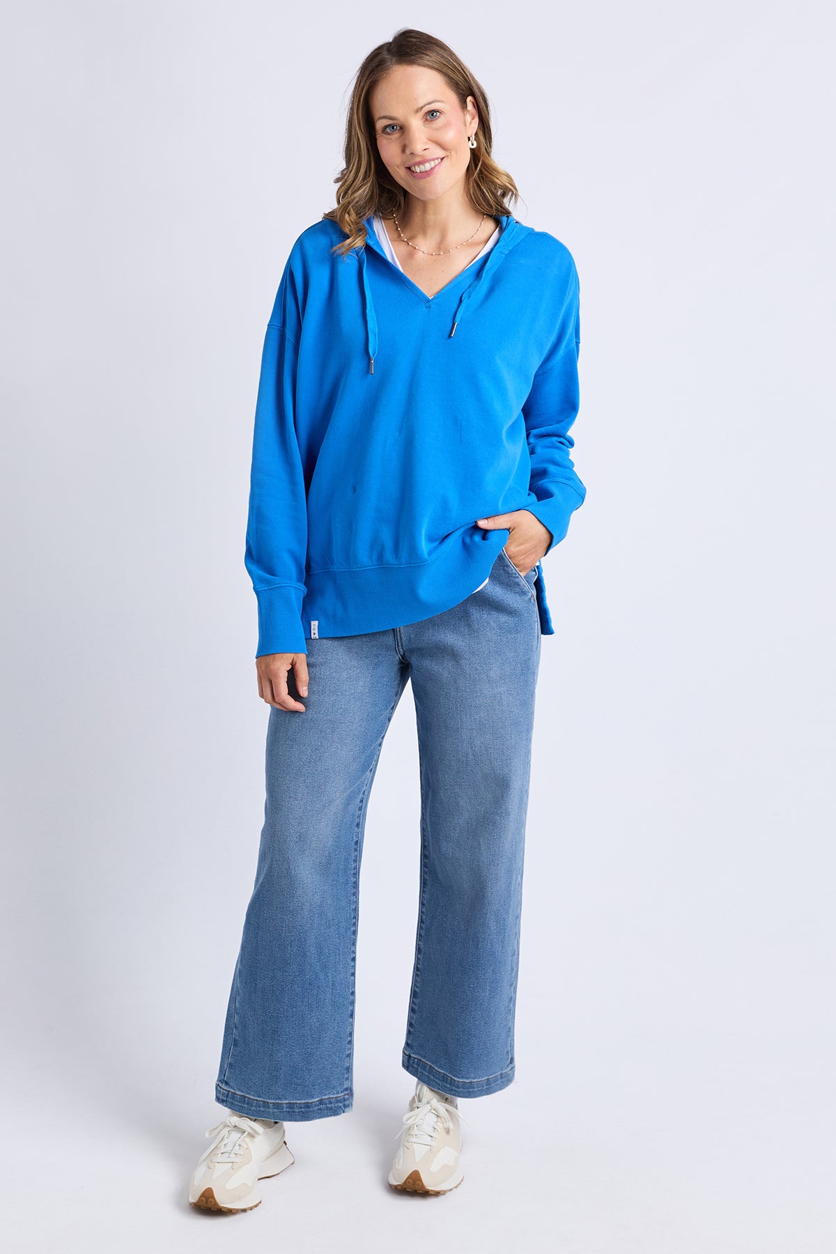 Paris Hoodie Royal Blue