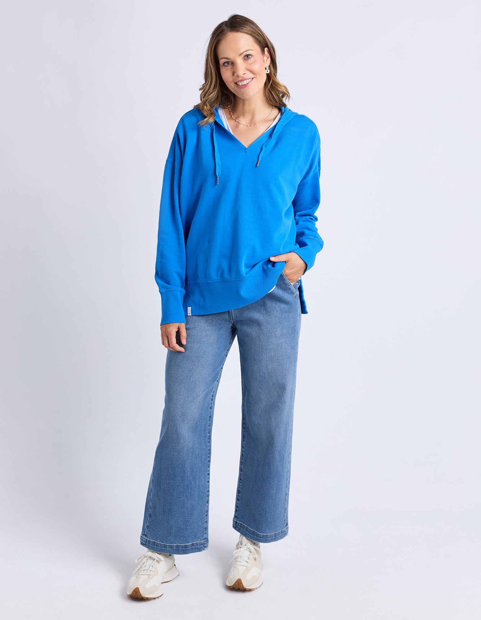 Paris Hoodie Royal Blue