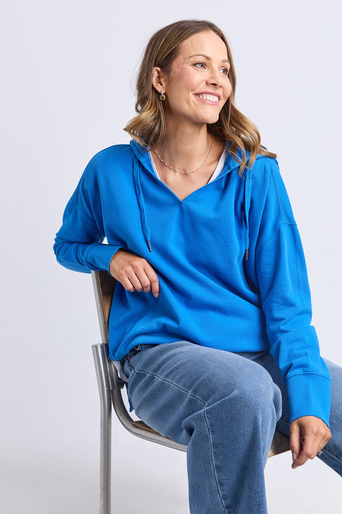 Paris Hoodie Royal Blue