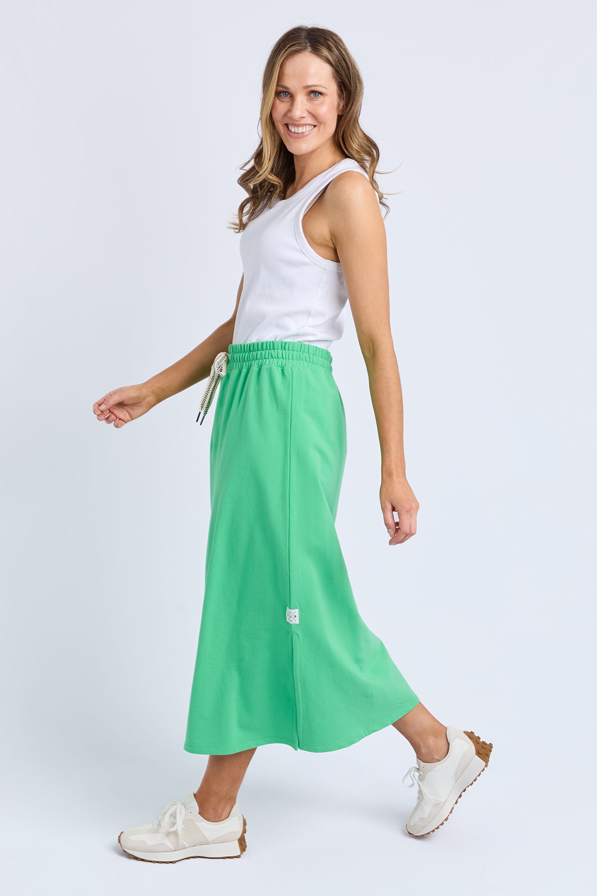 Travel Skirt Spring Green
