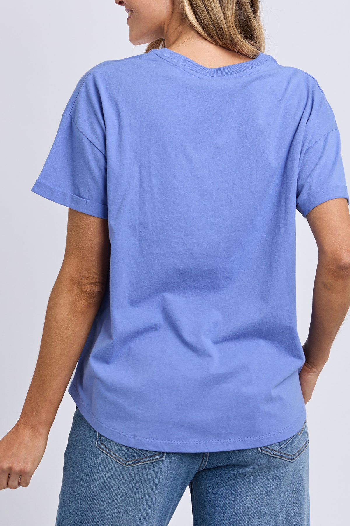 Halli Short Sleeve Tee Cornflower