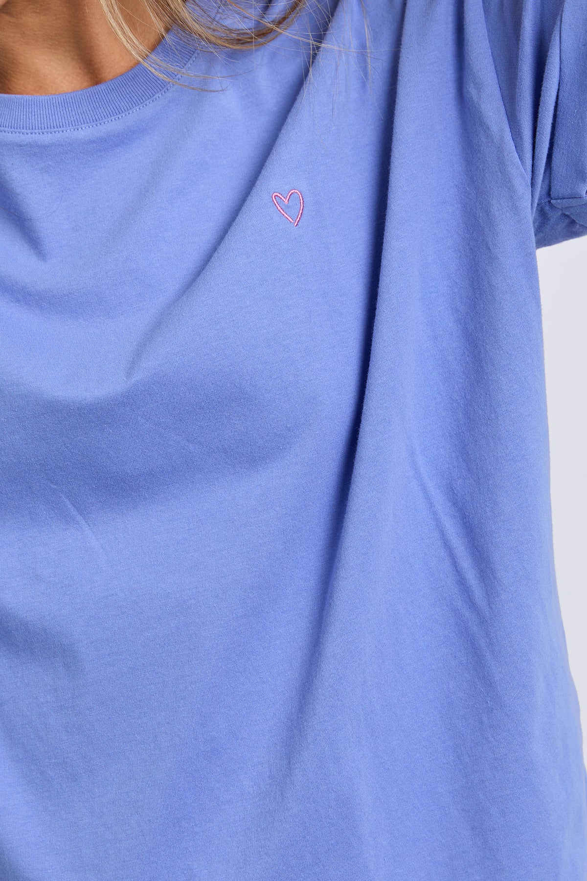 Halli Short Sleeve Tee Cornflower