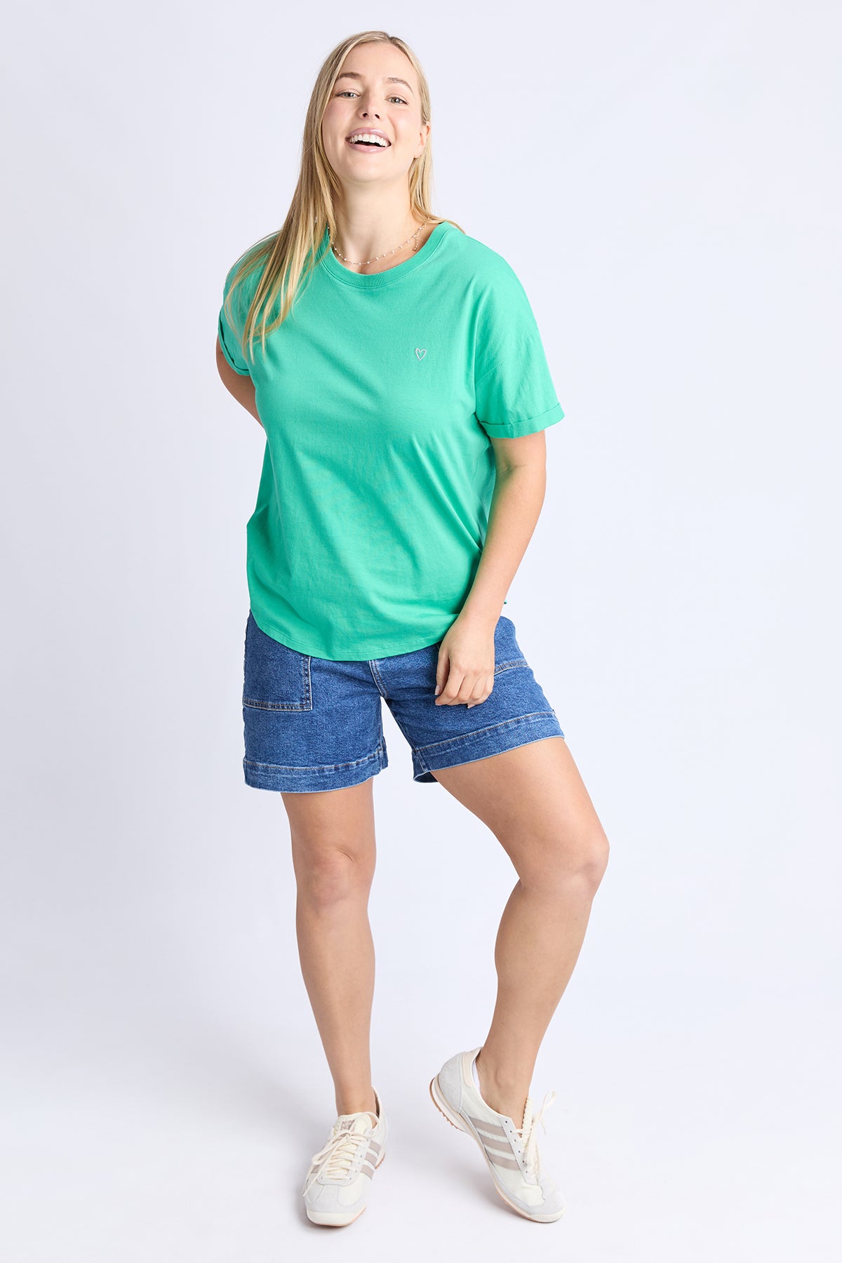 Halli Tee Gumdrop Green