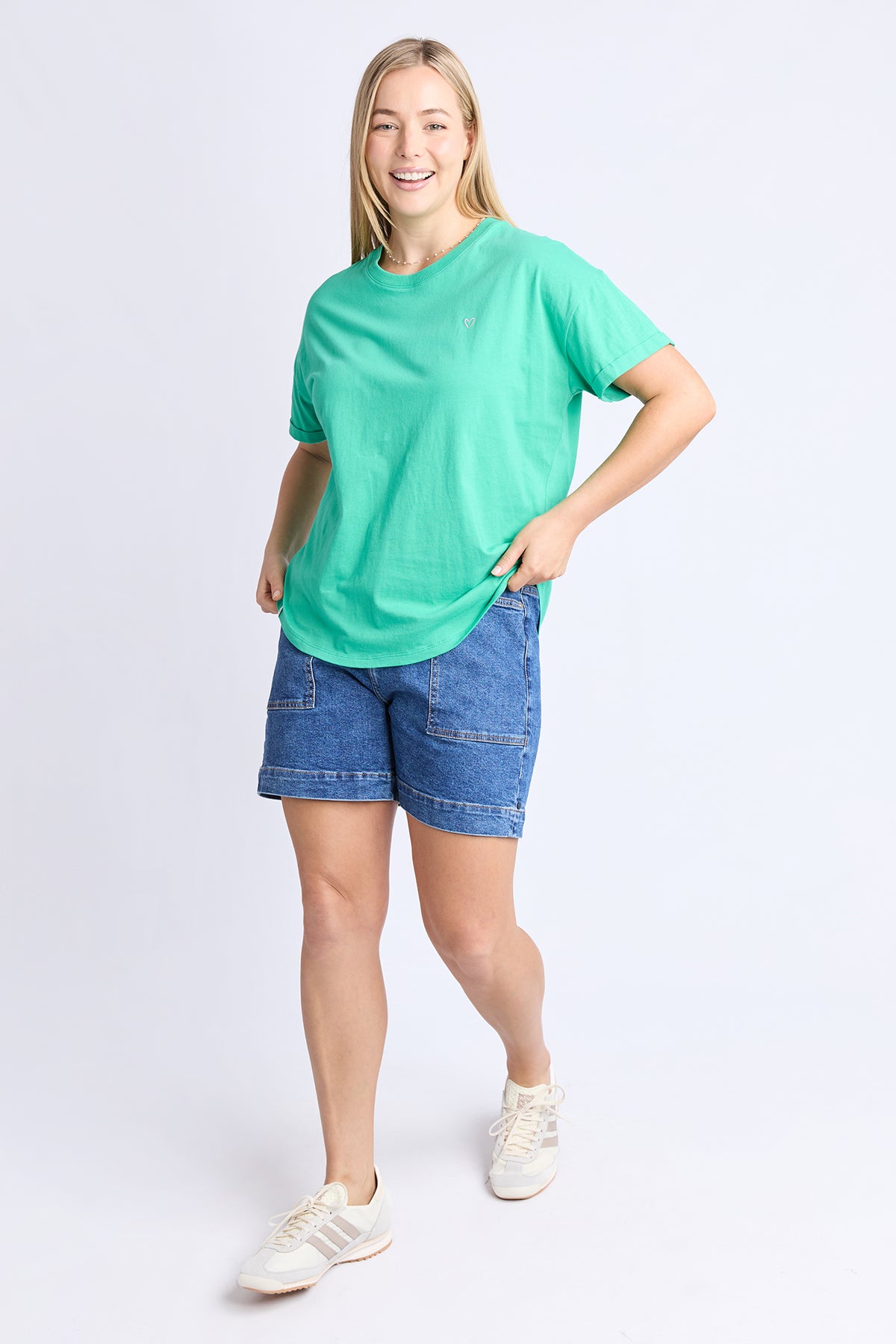 Halli Tee Gumdrop Green