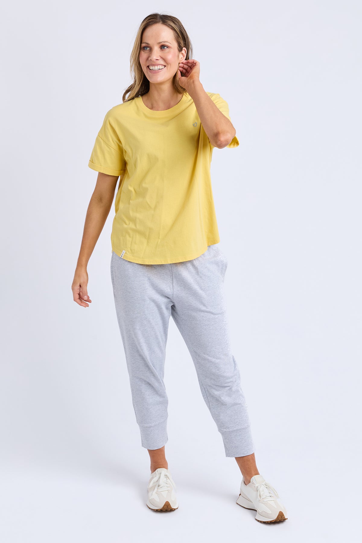 Halli S/S Tee Lemon