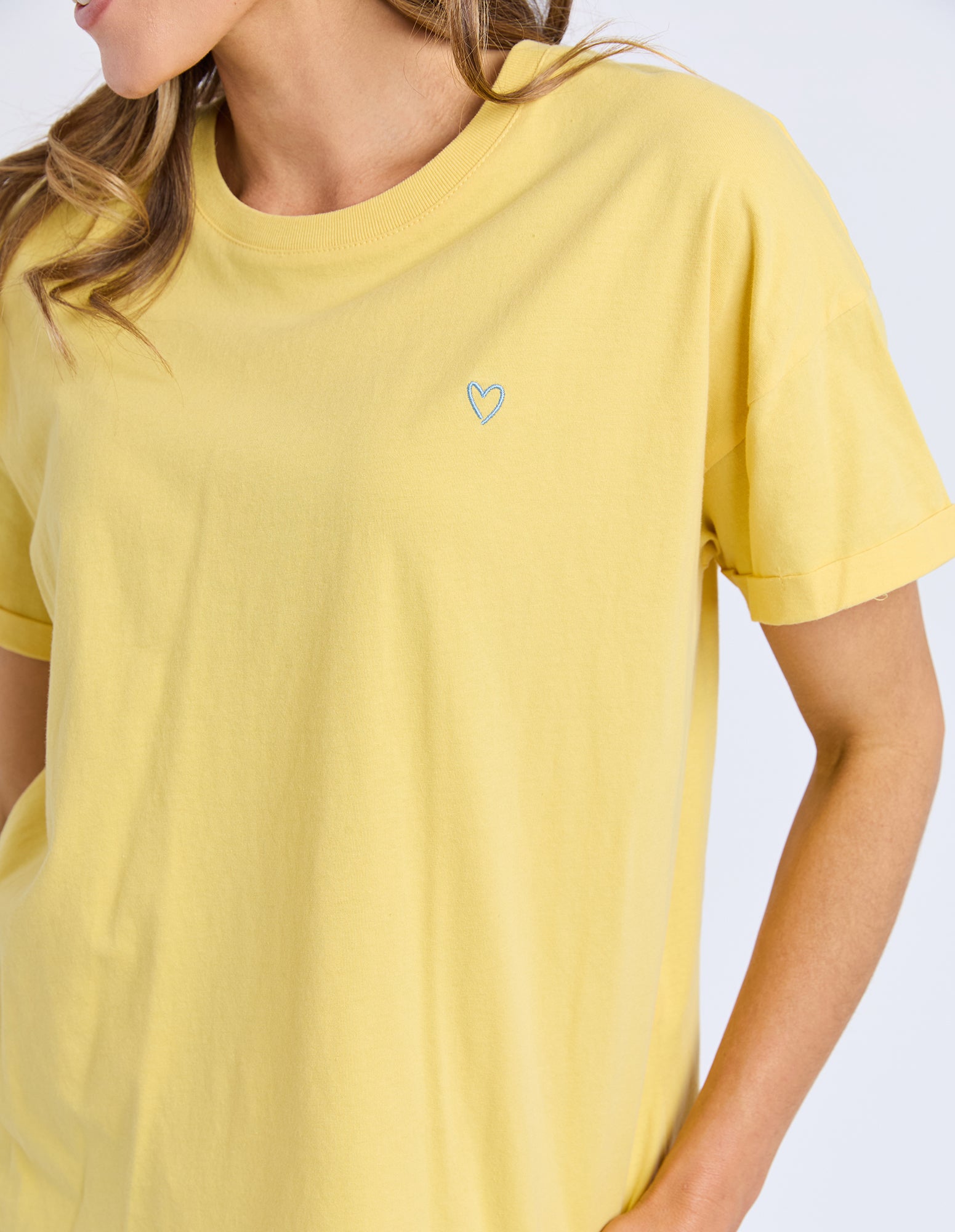 Halli S/S Tee Lemon