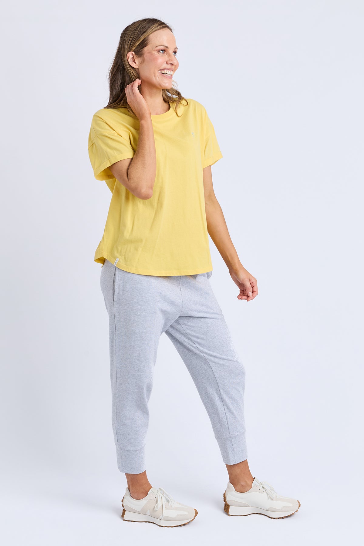 Halli S/S Tee Lemon