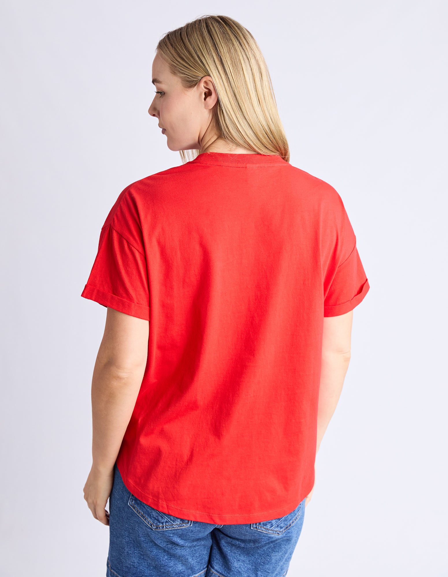 Halli S/S Tee Poppy