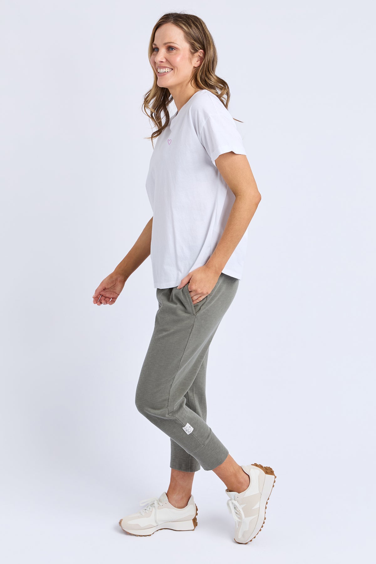 Halli Short Sleeve Tee White