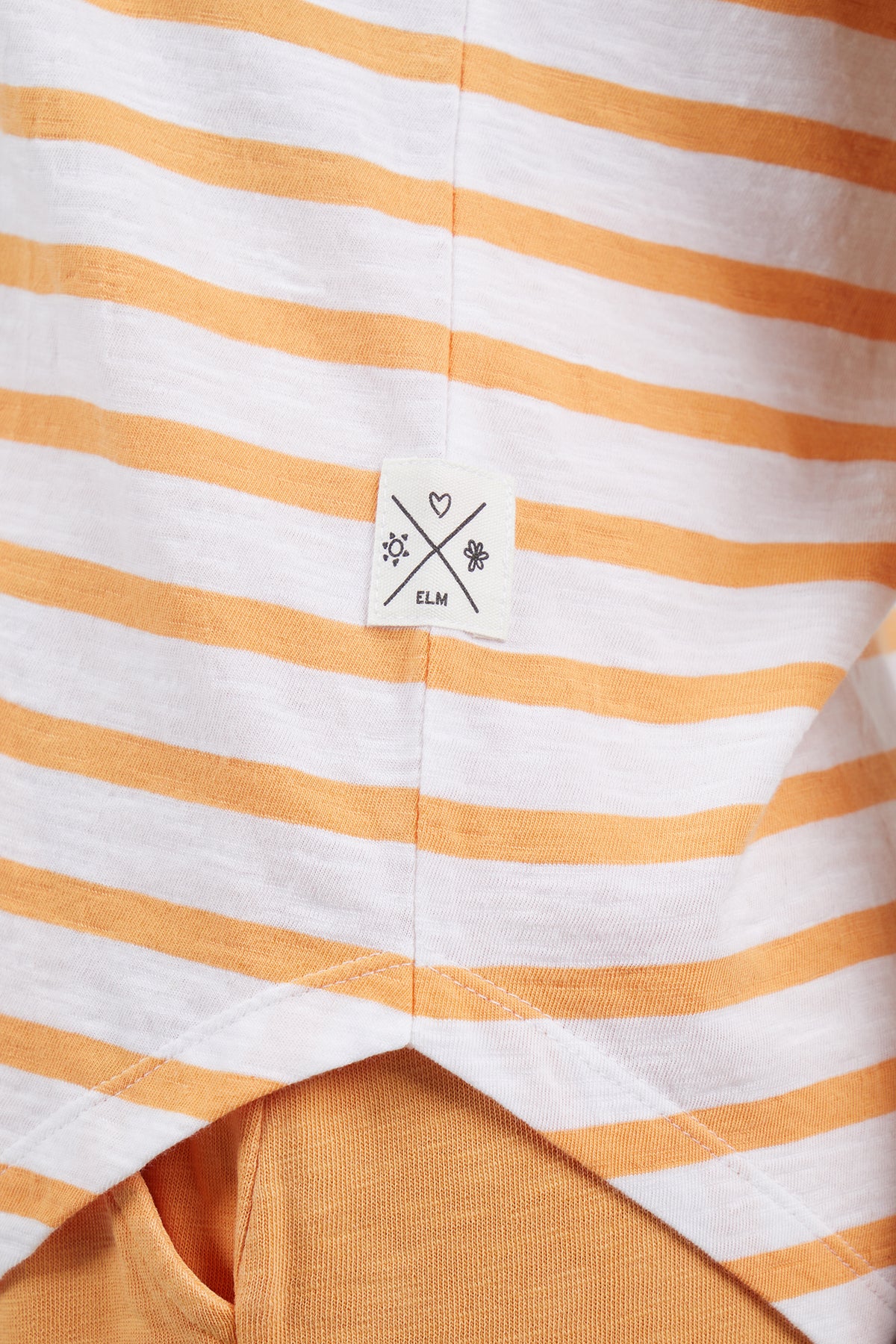 Sunny Days Stripe Tank Apricot