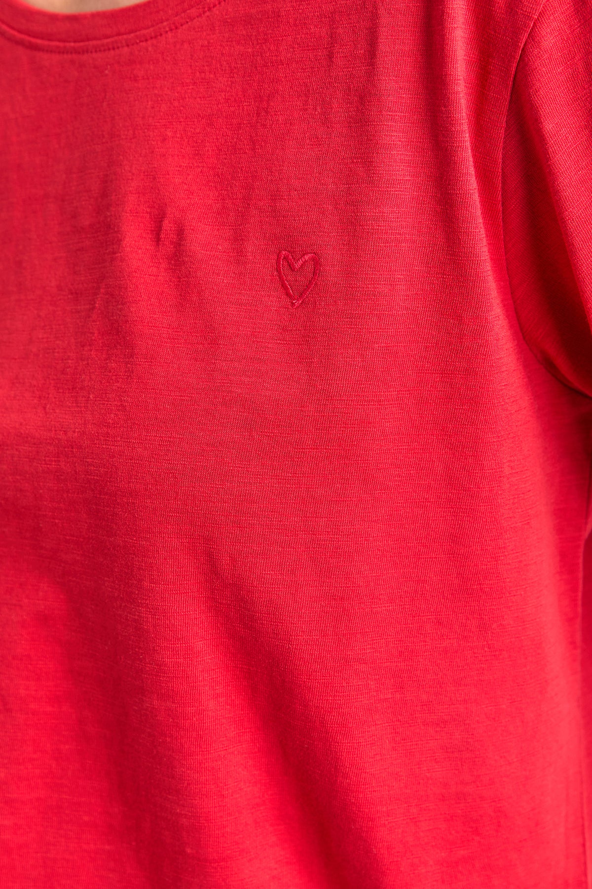 Everyday Long Sleeve Tee Cranberry