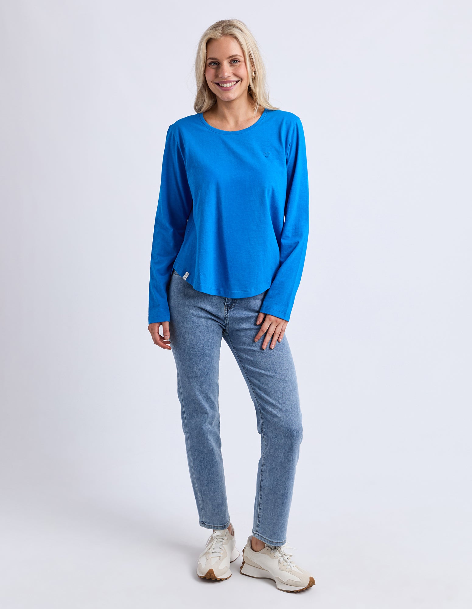 Everyday Long Sleeve Tee Royal Blue