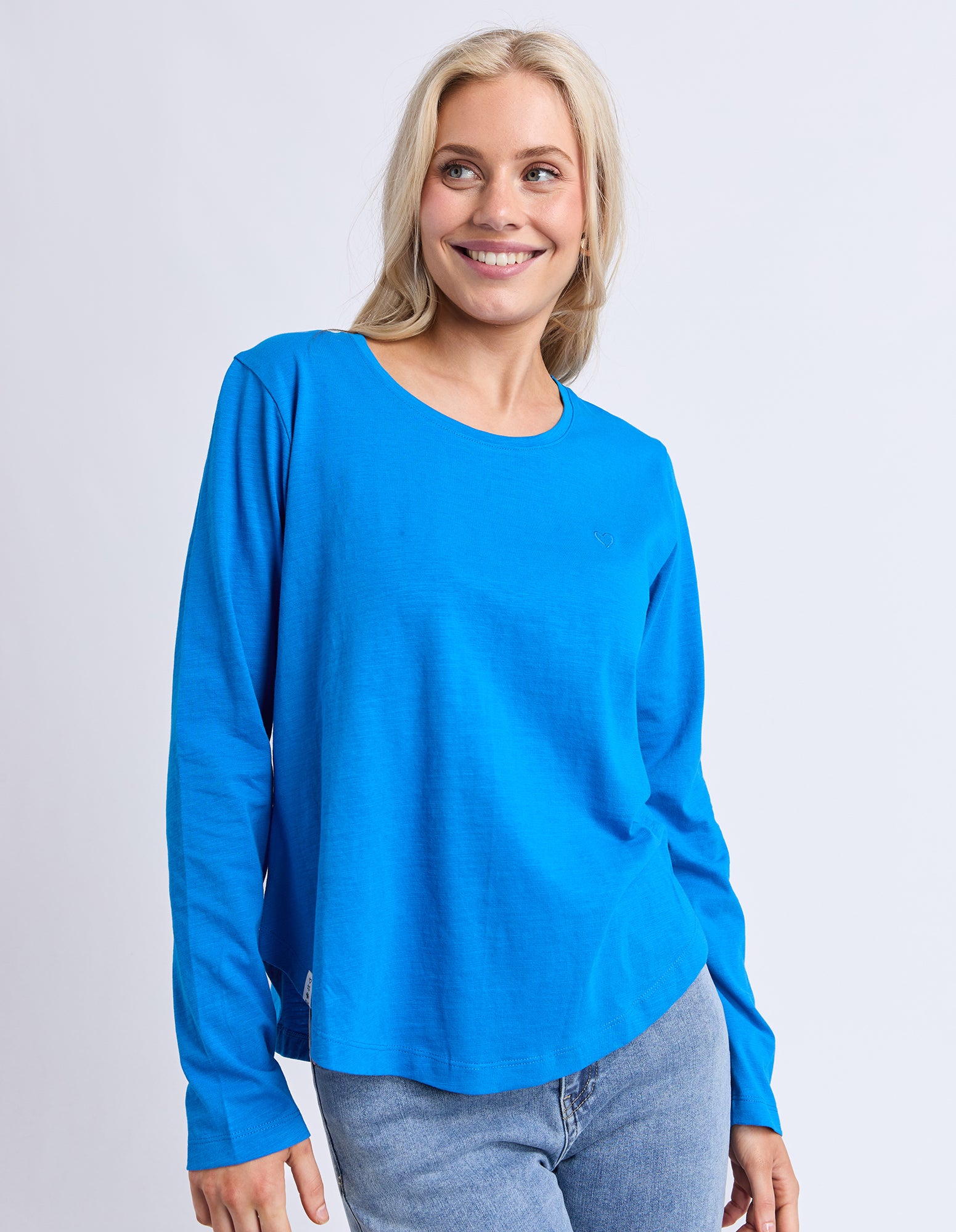 Everyday Long Sleeve Tee Royal Blue