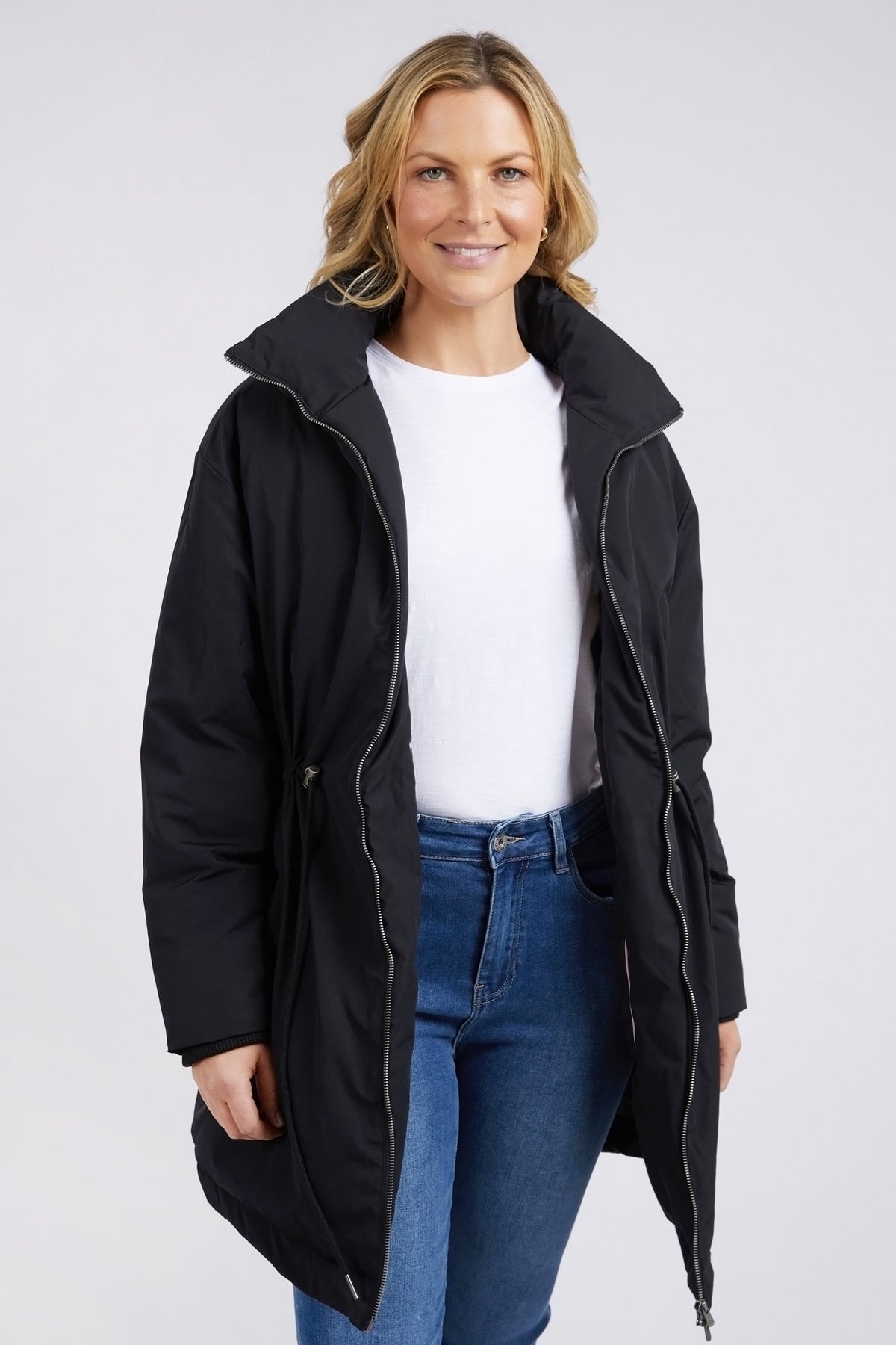 Phoebe Puffer Jacket Black