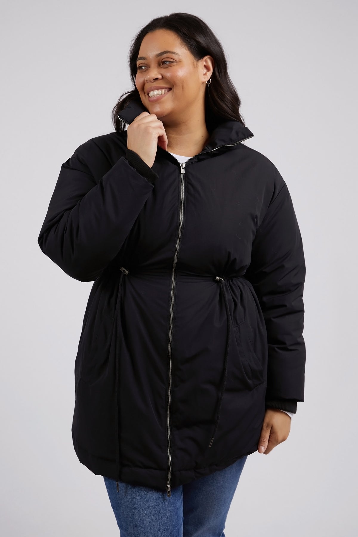 Phoebe Puffer Jacket Black