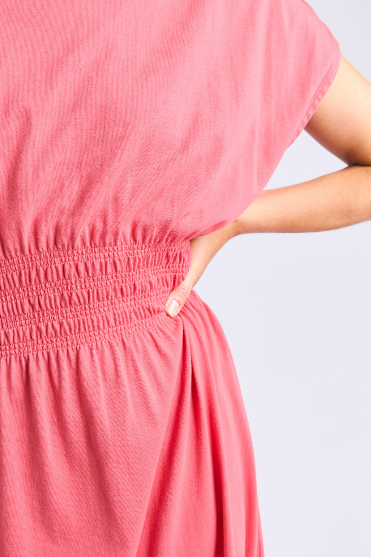 Nelle Midi Dress Sugar Coral