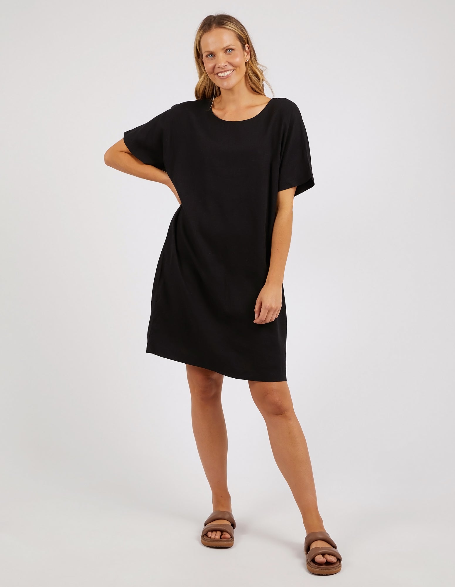 Curtis Shift Dress Black