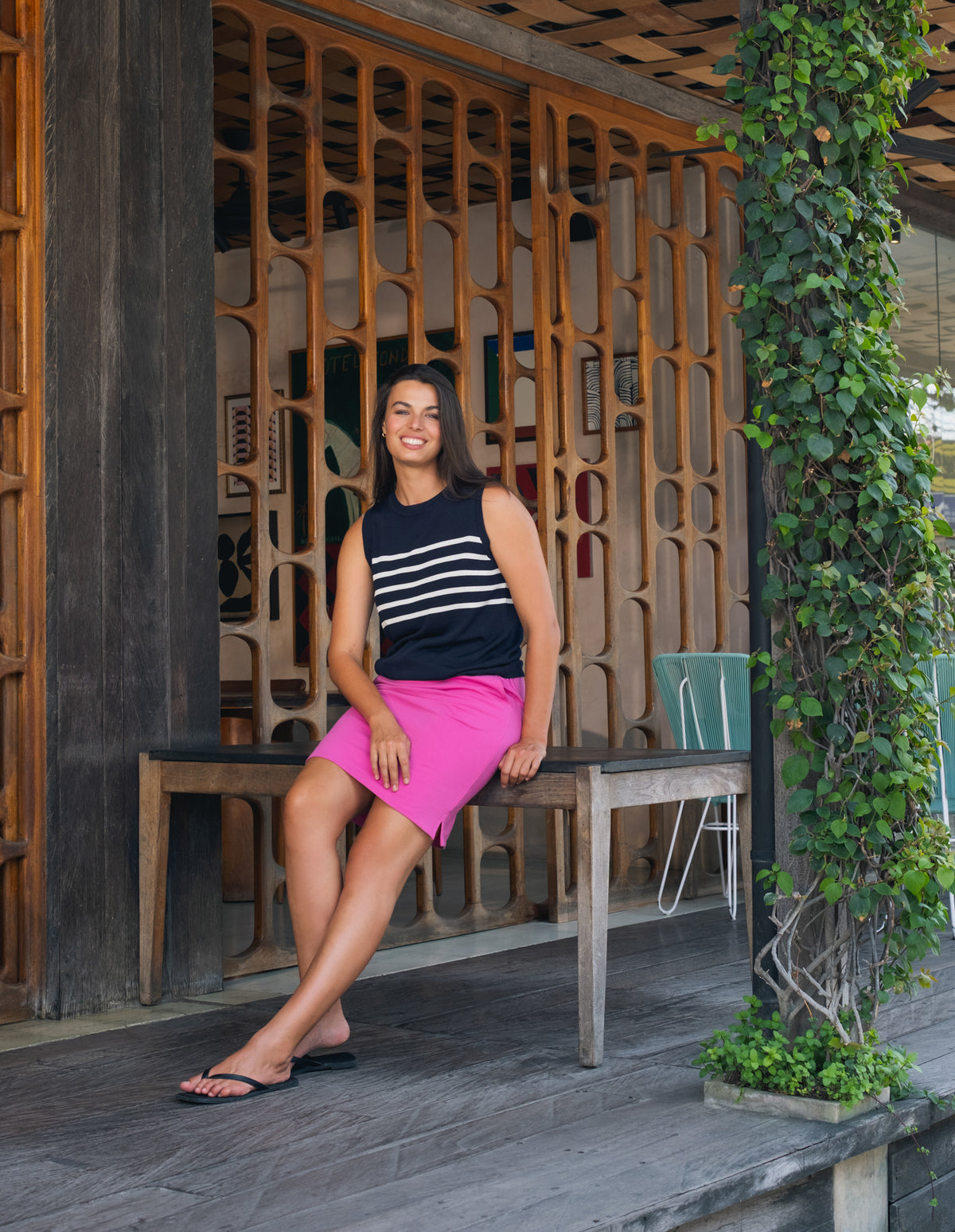 Coby Skirt Magenta