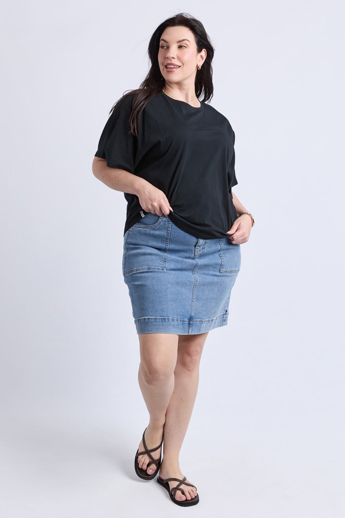 Luna Tee Black
