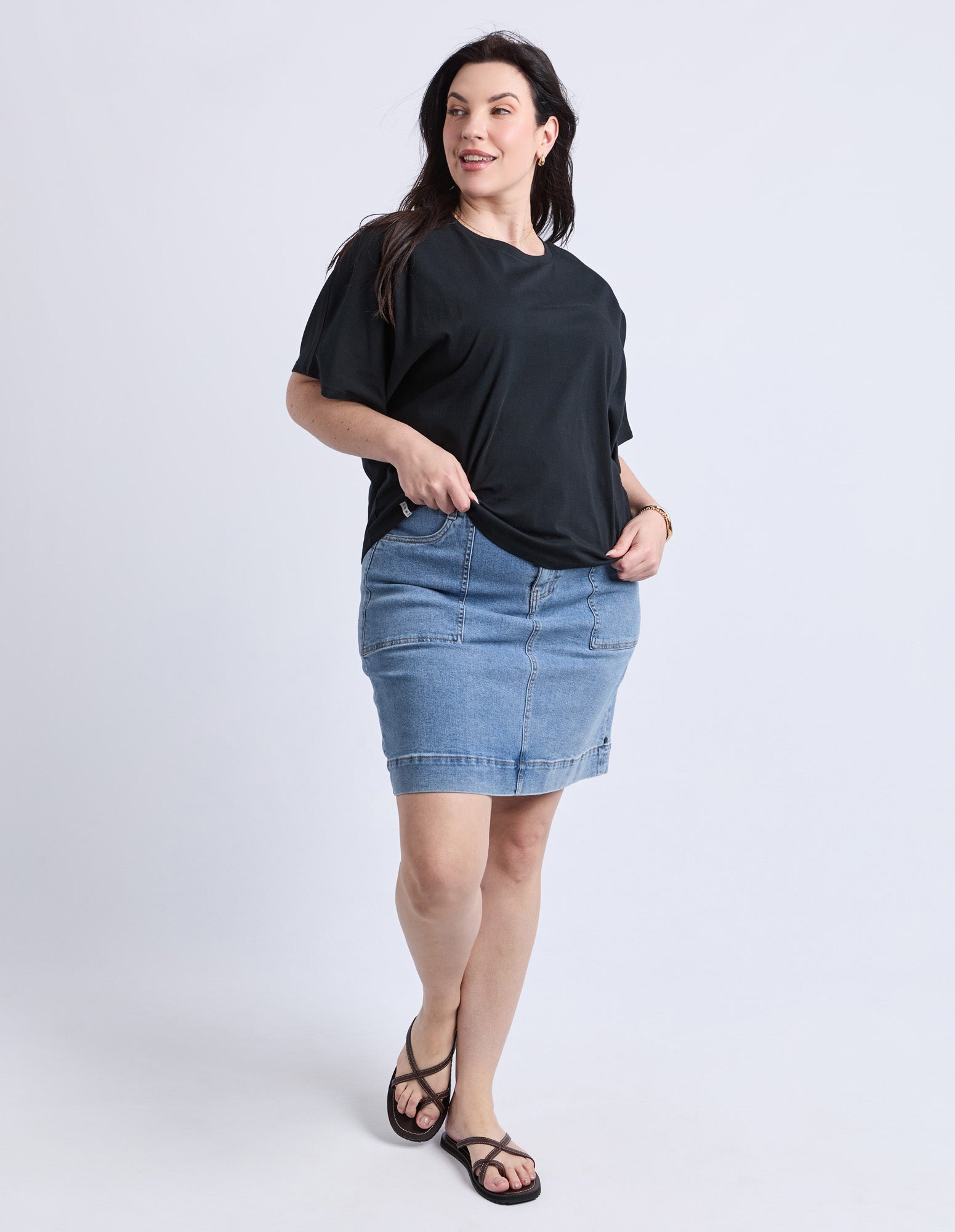 Luna Tee Black