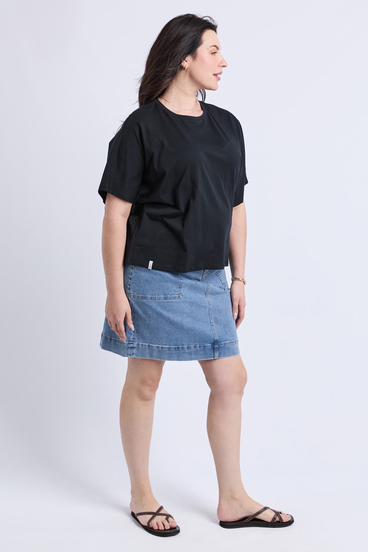 Luna Tee Black