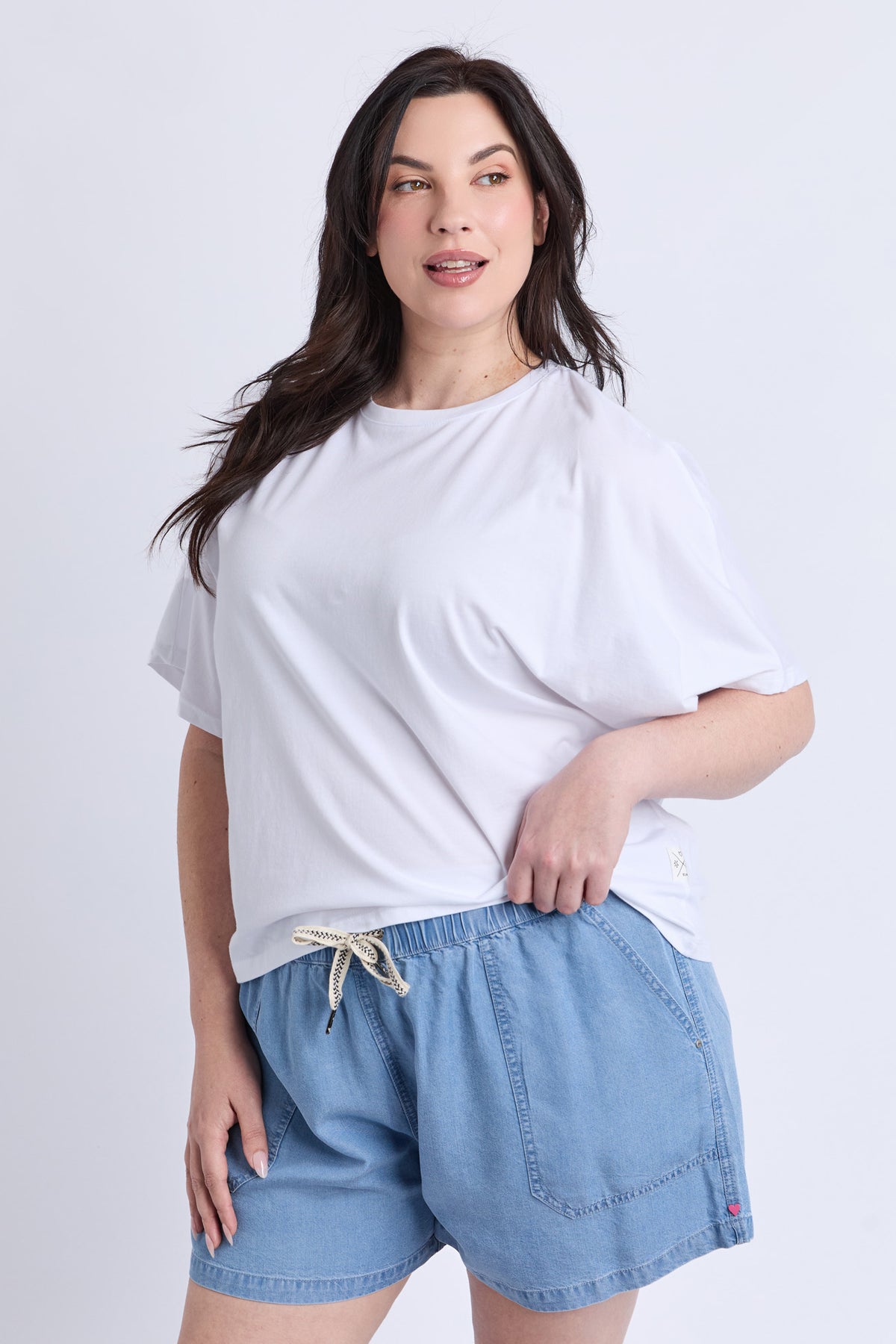 Luna Tee White