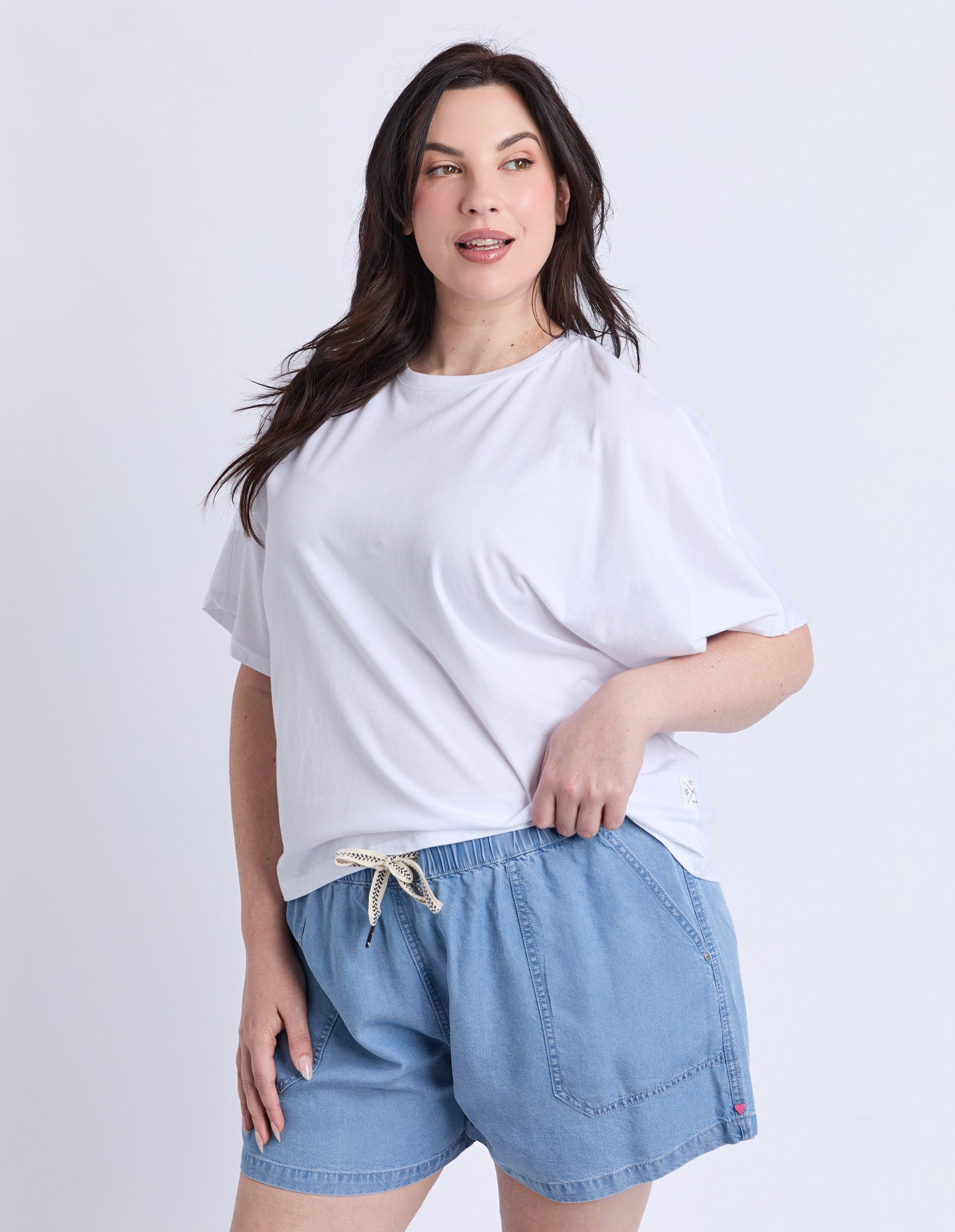 Luna Tee White