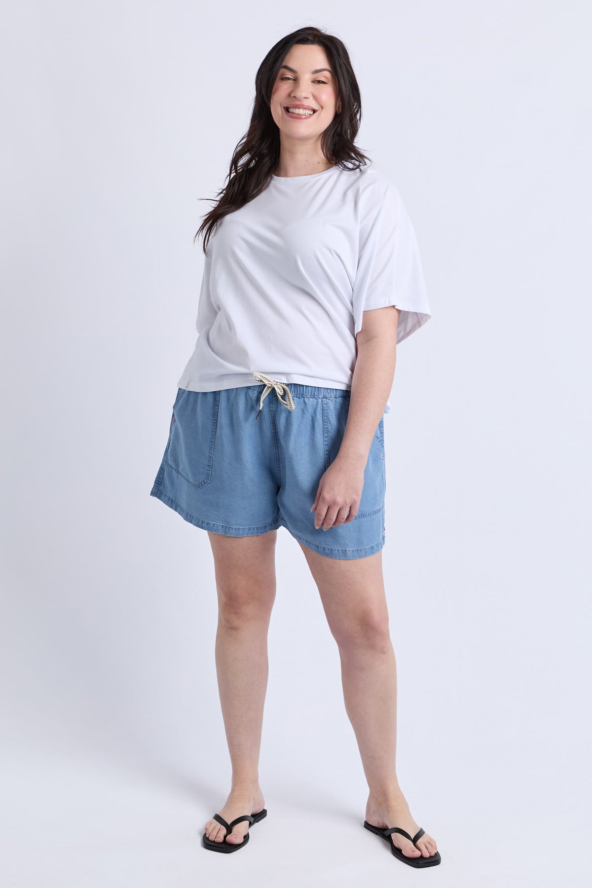 Luna Tee White